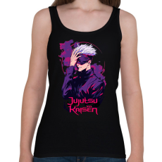 PRINTFASHION Jujutsu Kaisen Satoru Gojo - Női atléta - Fekete
