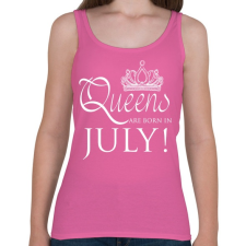 PRINTFASHION Július - Női atléta - Rózsaszín női trikó