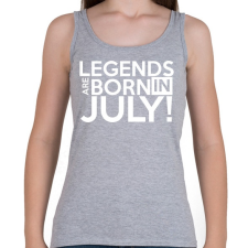 PRINTFASHION Július - Női atléta - Sport szürke női trikó