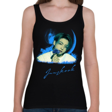 PRINTFASHION Jungkook - Női atléta - Fekete női trikó