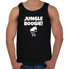 PRINTFASHION JUNGLE BOOGIE - Férfi atléta - Fekete atléta, trikó