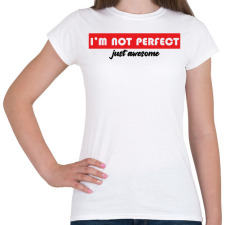 PRINTFASHION Just awesome - Női póló - Fehér női póló