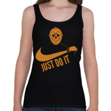 PRINTFASHION Just do it halloween 1 - Női atléta - Fekete női trikó