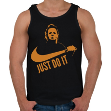 PRINTFASHION Just do it halloween 2 - Férfi atléta - Fekete