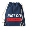 PRINTFASHION Just do nothing - Sportzsák, Tornazsák - Sötétkék