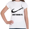 PRINTFASHION Just hook it - Női póló - Fehér