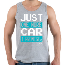 PRINTFASHION Just one more - Férfi atléta - Sport szürke atléta, trikó