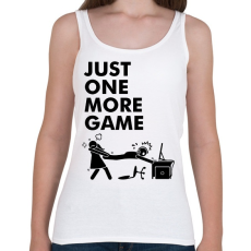 PRINTFASHION Just one more game  - Női atléta - Fehér