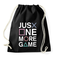 PRINTFASHION Just one more game - Sportzsák, Tornazsák - Fekete tornazsák