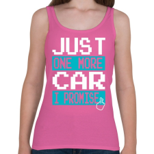 PRINTFASHION Just one more - Női atléta - Rózsaszín női trikó