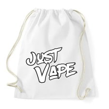 PRINTFASHION Just Vape - Sportzsák, Tornazsák - Fehér tornazsák