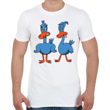PRINTFASHION Kacsák - Férfi póló - Fehér férfi póló