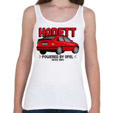 PRINTFASHION KADETT - Női atléta - Fehér női trikó