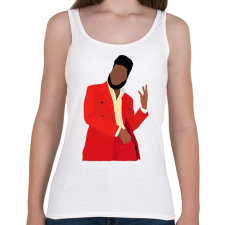 PRINTFASHION Kahid - Női atléta - Fehér női trikó