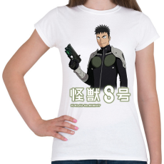 PRINTFASHION Kaiju no.8 - Kafka - Női póló - Fehér