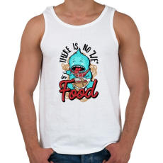 PRINTFASHION Kaja - Férfi atléta - Fehér