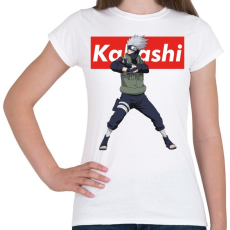 PRINTFASHION Kakashi Hatake - Női póló - Fehér