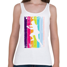 PRINTFASHION Kakashi karakter - Női atléta - Fehér