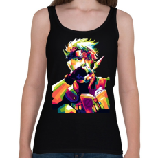 PRINTFASHION Kakashi - Női atléta - Fekete