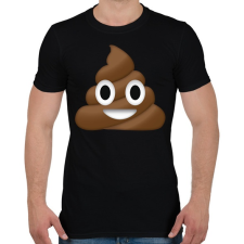 PRINTFASHION kaki emoji - Férfi póló - Fekete férfi póló