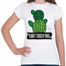 PRINTFASHION Kaktusz - Női póló - Fehér női póló