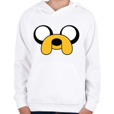 PRINTFASHION Kalandra fel! - Gyerek kapucnis pulóver - Fehér gyerek pulóver, kardigán