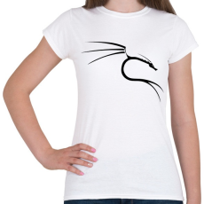PRINTFASHION Kali linux black - Női póló - Fehér