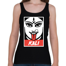 PRINTFASHION Kali - Női atléta - Fekete női trikó