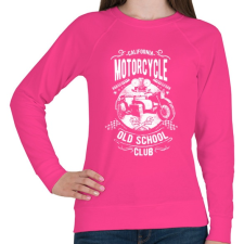 PRINTFASHION Kaliforniai öreg motorosok - Női pulóver - Fukszia női pulóver, kardigán