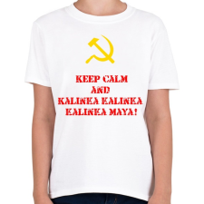 PRINTFASHION Kalinka - Gyerek póló - Fehér gyerek póló