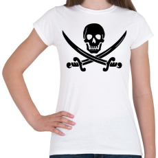 PRINTFASHION Kalóz - Női póló - Fehér