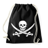 PRINTFASHION Kalóz - Sportzsák, Tornazsák - Fekete