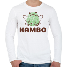 PRINTFASHION KAMBO - Férfi hosszú ujjú póló - Fehér