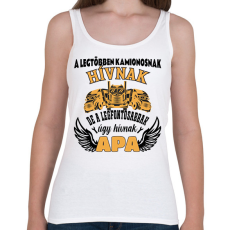 PRINTFASHION Kamionos apa - Női atléta - Fehér