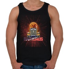 PRINTFASHION KAMIONOS - Férfi atléta - Fekete atléta, trikó