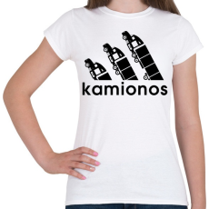 PRINTFASHION Kamionos - Női póló - Fehér