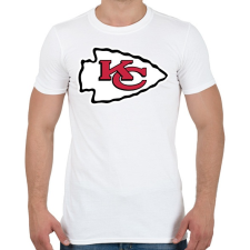 PRINTFASHION Kansas City - Férfi póló - Fehér férfi póló