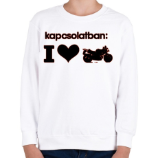 PRINTFASHION KAPCSOLATBAN - Gyerek pulóver - Fehér