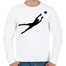 PRINTFASHION Kapus 2 - Férfi pulóver - Fehér férfi pulóver, kardigán