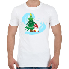 PRINTFASHION Karácsony4 - Férfi póló - Fehér
