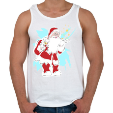 PRINTFASHION Karácsony5 - Férfi atléta - Fehér