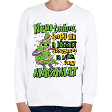 PRINTFASHION Karácsonyfa dísz - Gyerek pulóver - Fehér gyerek pulóver, kardigán
