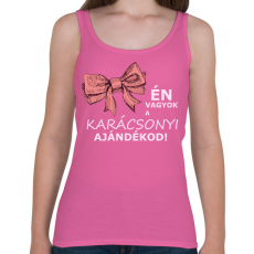 PRINTFASHION Karácsonyi ajándék - kislány - Női atléta - Rózsaszín