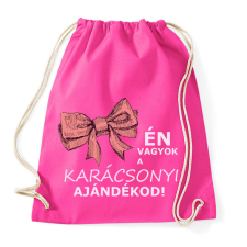 PRINTFASHION Karácsonyi ajándék - kislány - Sportzsák, Tornazsák - Fukszia tornazsák