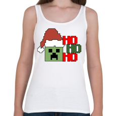 PRINTFASHION Karácsonyi creeper - Női atléta - Fehér