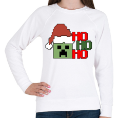 PRINTFASHION Karácsonyi creeper - Női pulóver - Fehér