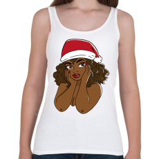 PRINTFASHION Karácsonyi csajszi - Női atléta - Fehér