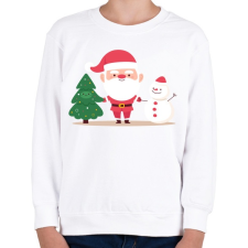PRINTFASHION Karácsonyi csapat - Gyerek pulóver - Fehér gyerek pulóver, kardigán