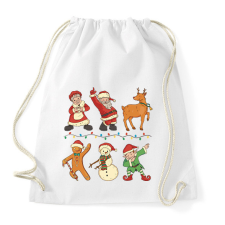 PRINTFASHION Karácsonyi csapat - Sportzsák, Tornazsák - Fehér tornazsák