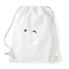 PRINTFASHION Karácsonyi csontváz  - Sportzsák, Tornazsák - Fehér tornazsák